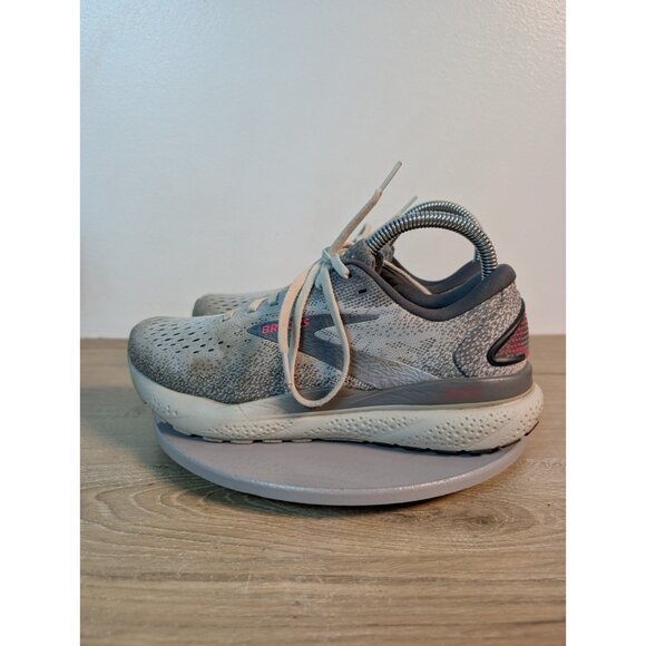 Brooks Ghost 16 Women's Running Shoes 8 1204071B006 Sneaker Gray Pink Athletic - Picture 6 of 11